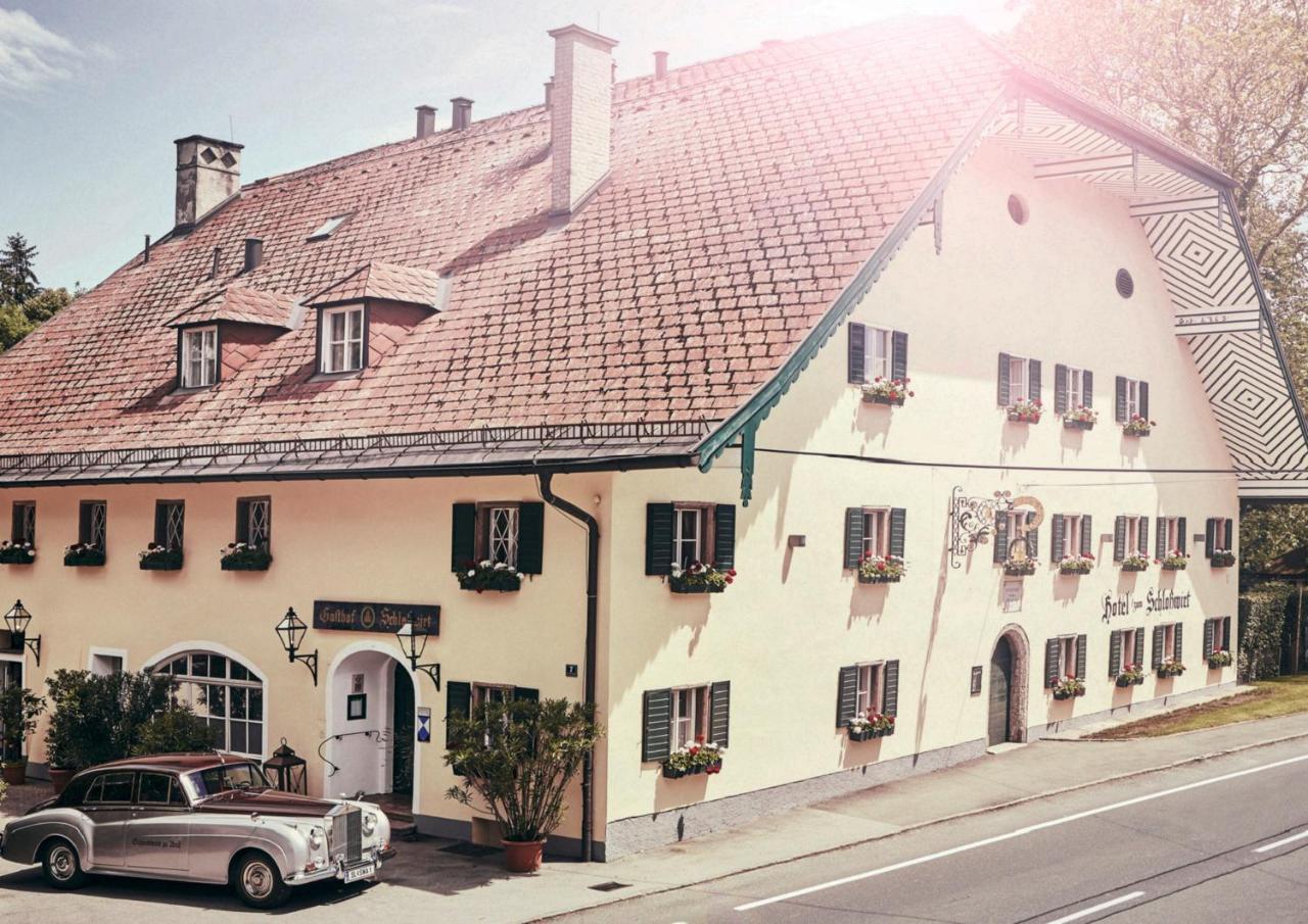 Der Schlosswirt Zu Anif - Biedermeierhotel Und Restaurant Dış mekan fotoğraf